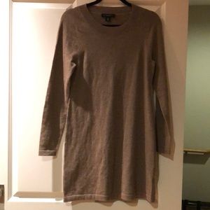 100% cashmere sweater dress